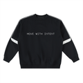 Intent - Oversized Crewneck Taped Sweatshirt