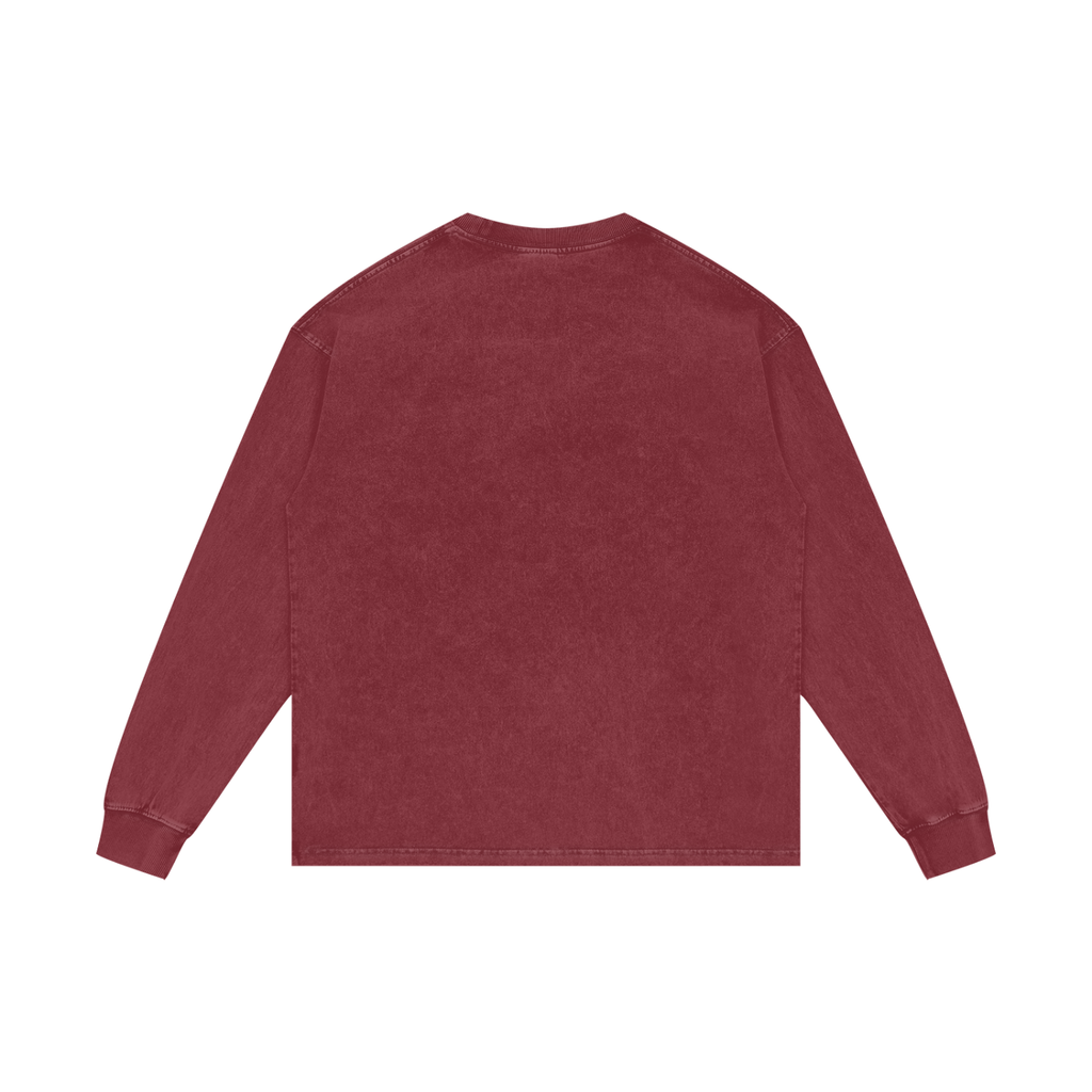 The Collective - Acid Wash Oversize Long Sleeve
