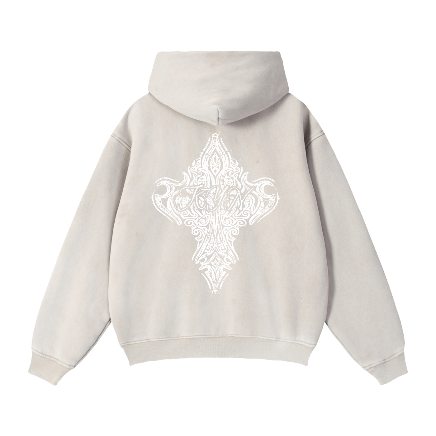 Statement - Chosen Path Zip-Through Boxy Fleece Hoodie