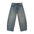 Revival - Men's Distressed Barrel Leg Jeans