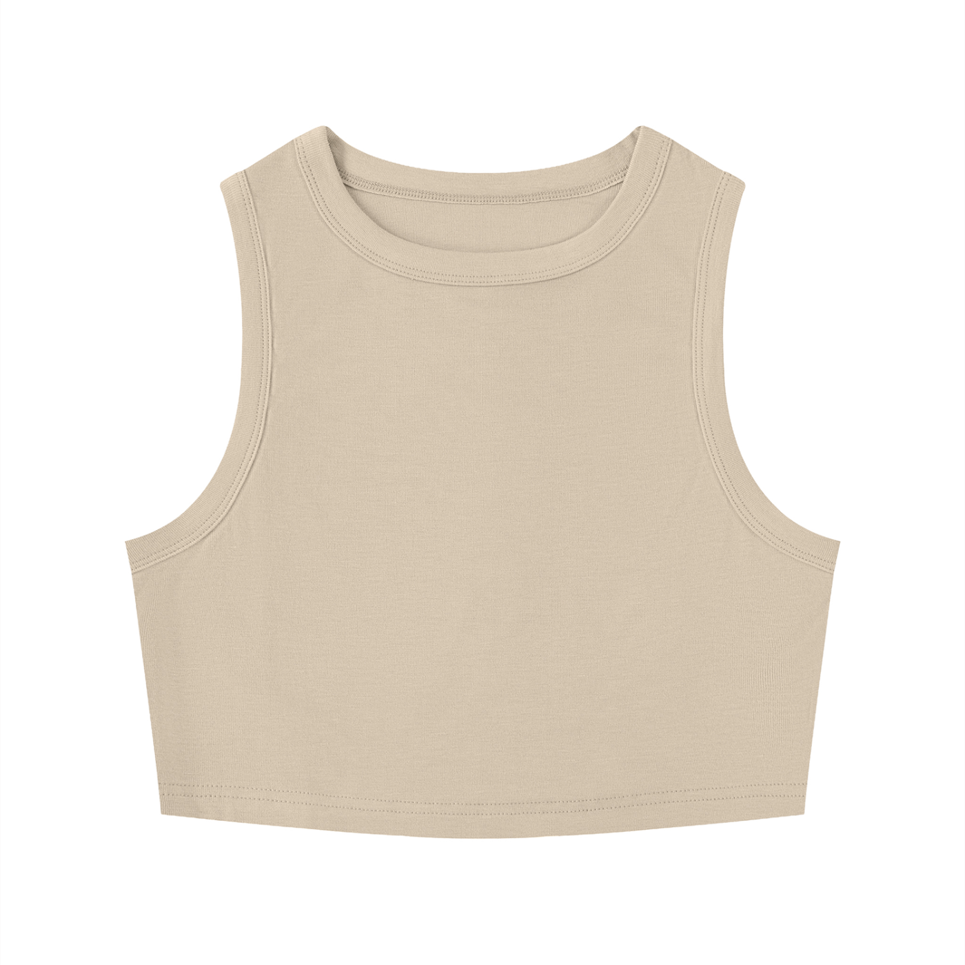 Elevated - Women's Tight Crewneck Crop Tank Top