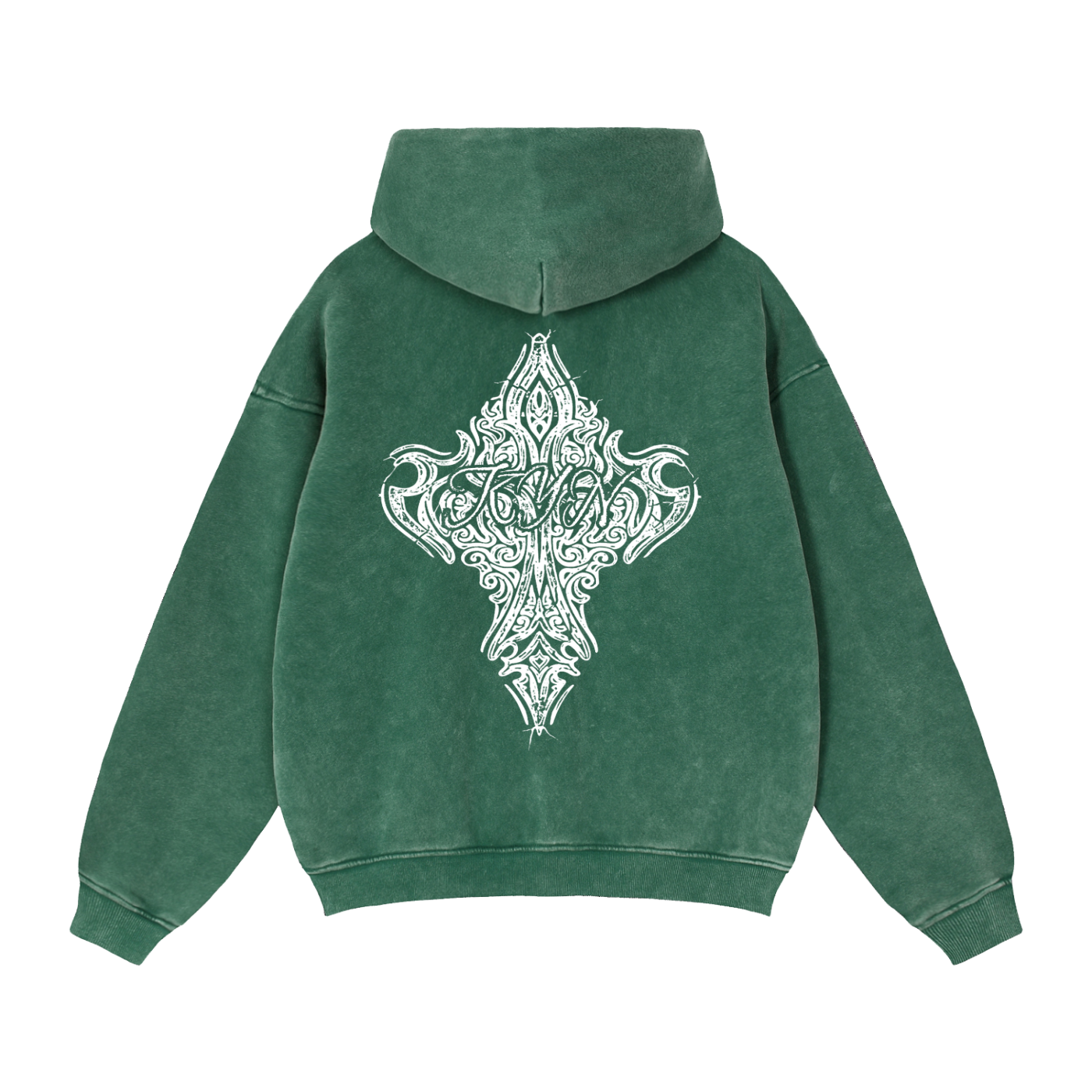 Statement - Chosen Path Zip-Through Boxy Fleece Hoodie