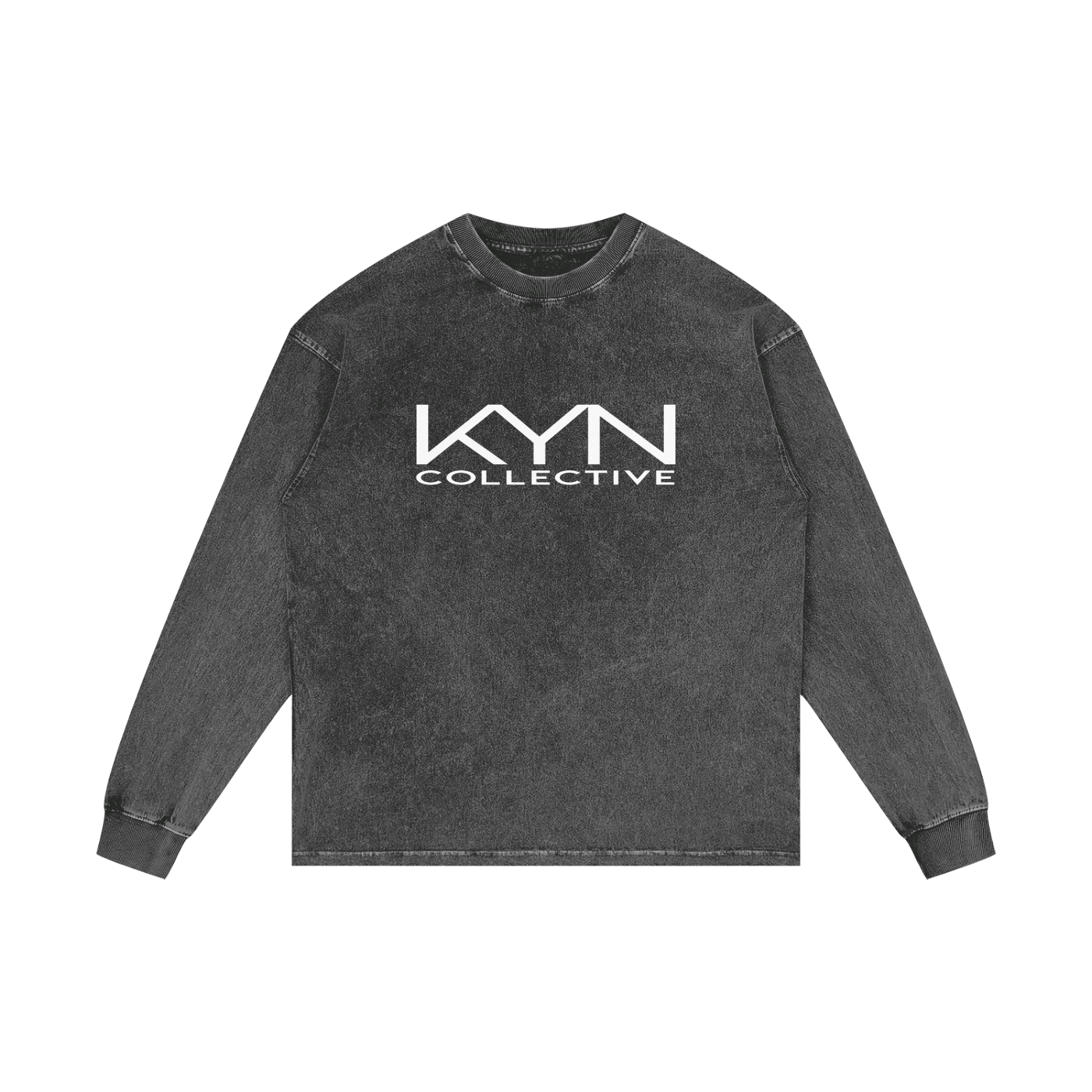 The Collective - Acid Wash Oversize Long Sleeve