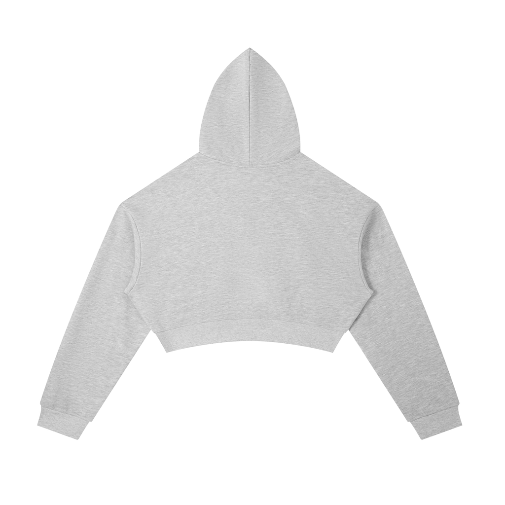 Elevated - Women's Cropped Zip-Up Hoodie