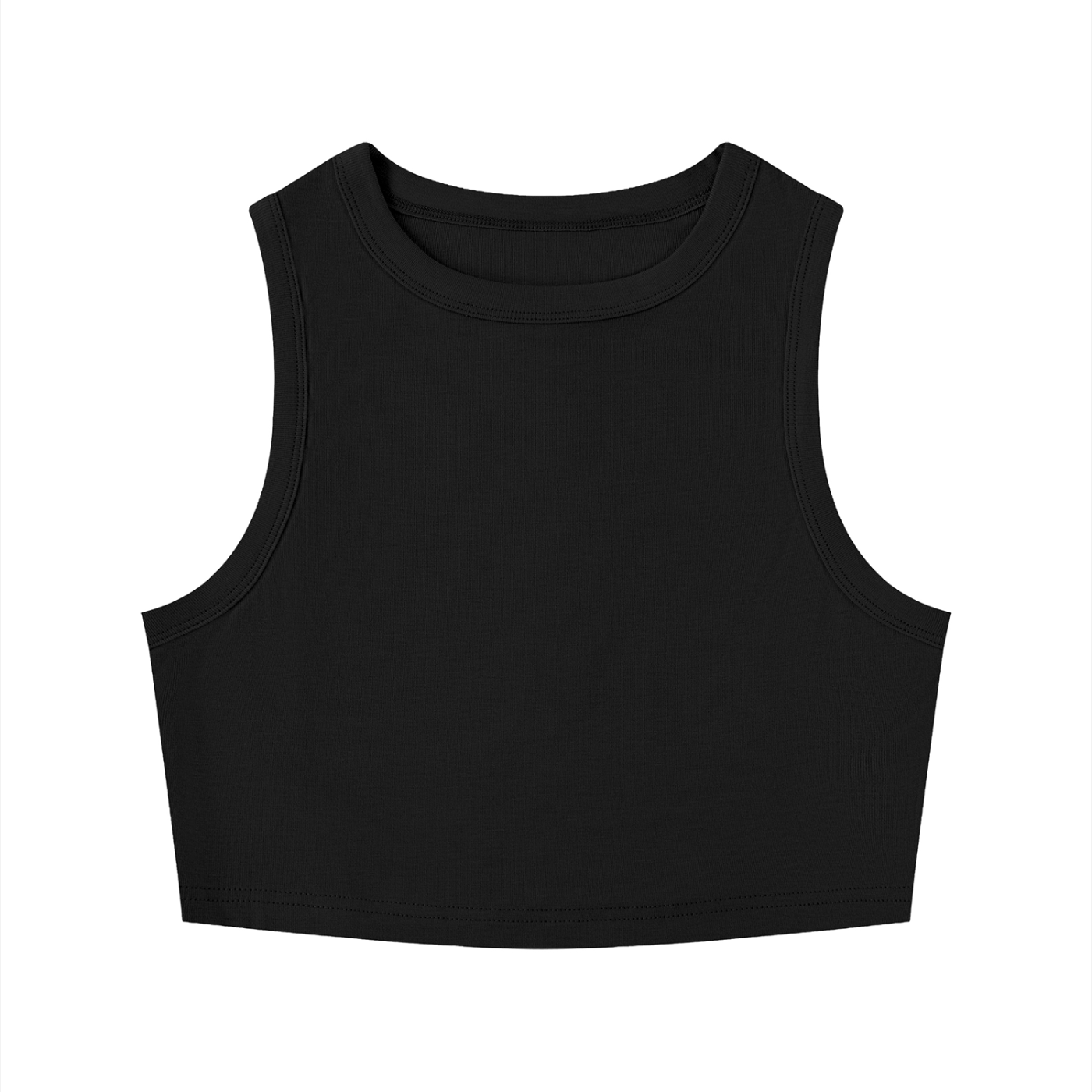 Elevated - Women's Tight Crewneck Crop Tank Top