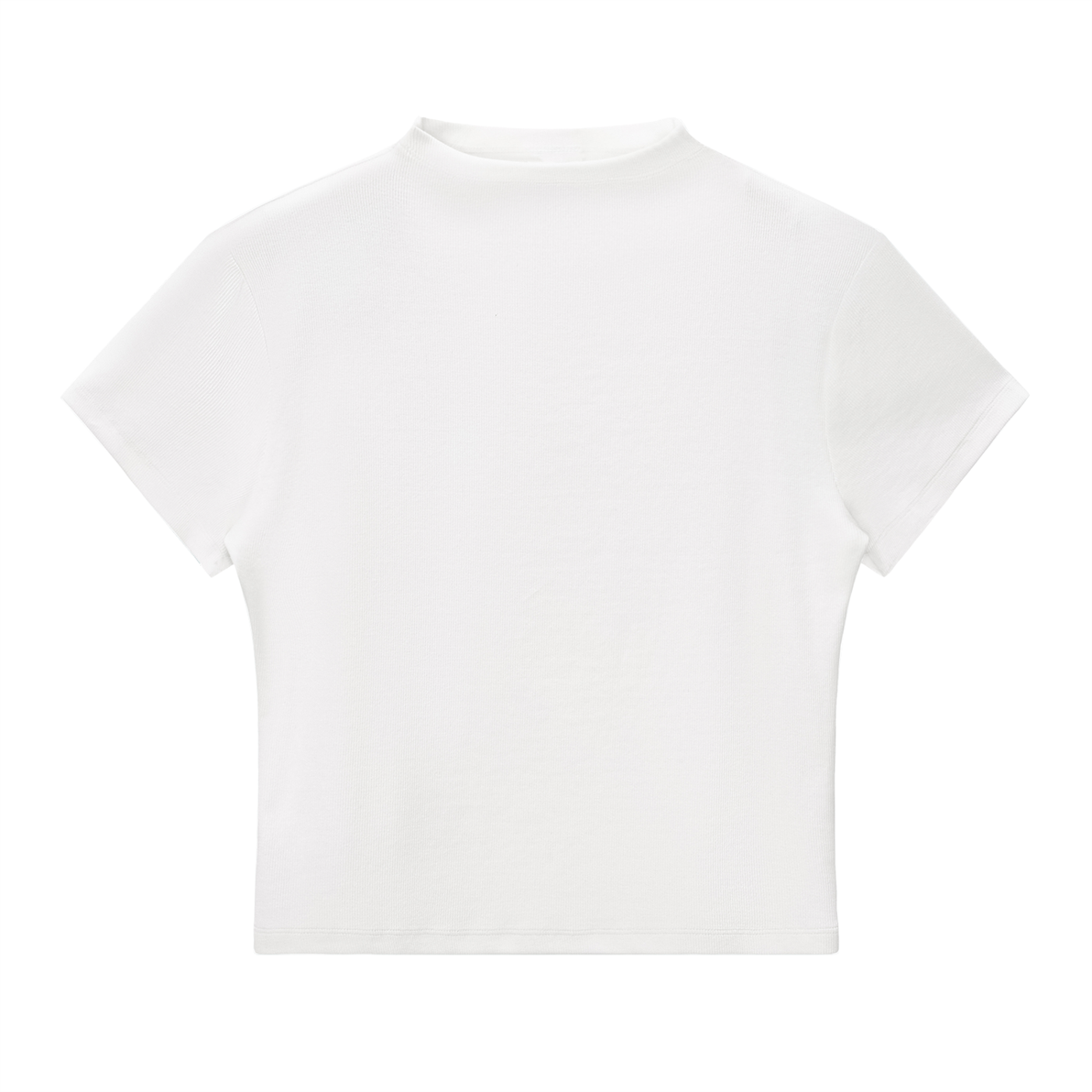 Elevated - Women's Slim Fit Mock Neck T-Shirt