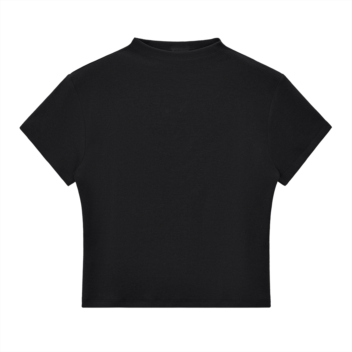 Elevated - Women's Slim Fit Mock Neck T-Shirt