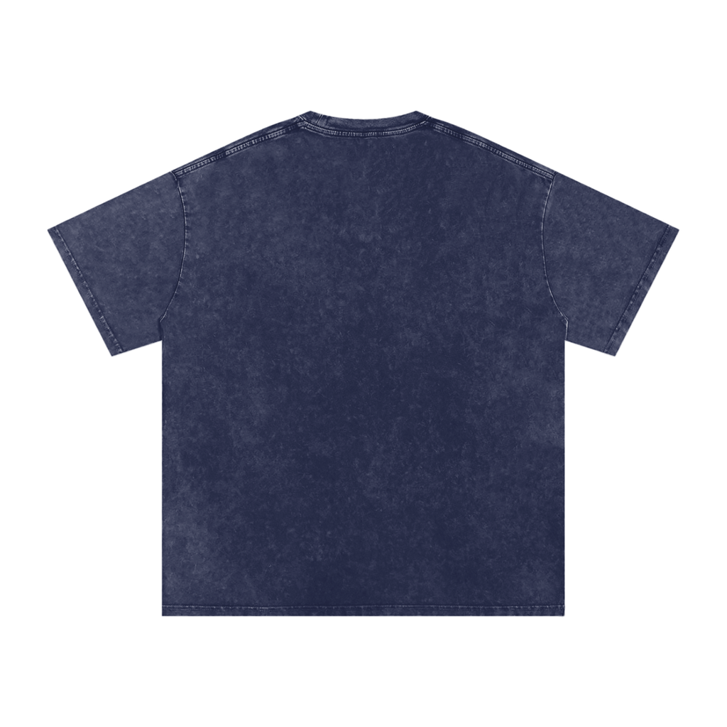 Intent - Snow Washed Oversized Cotton T-Shirt