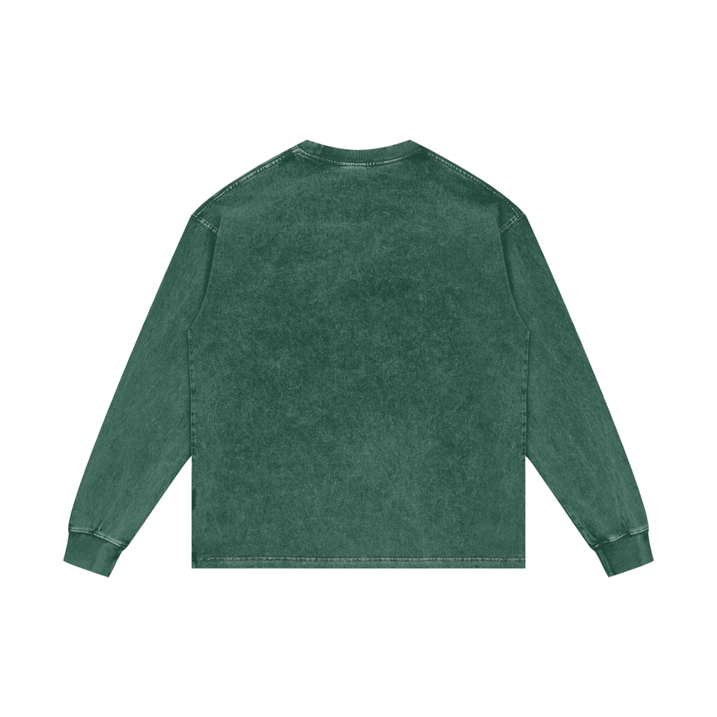 The Collective - Acid Wash Oversize Long Sleeve