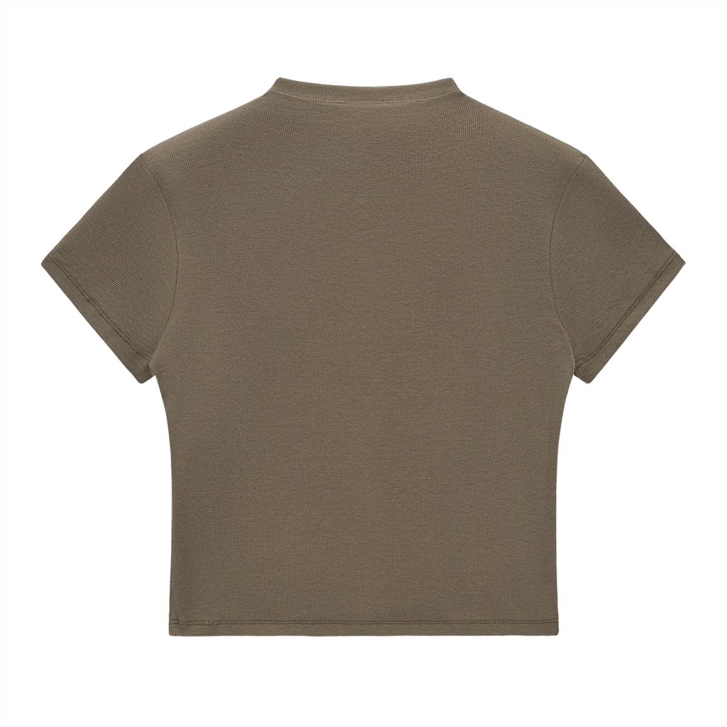 Elevated - Women's Slim Fit Mock Neck T-Shirt