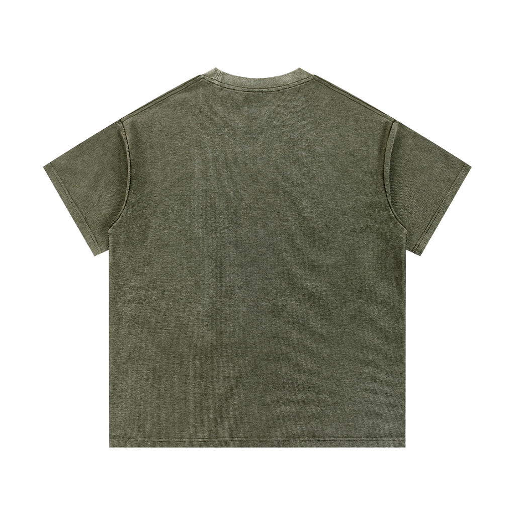 Elevated - Mineral Wash Waffle Knit T-Shirt