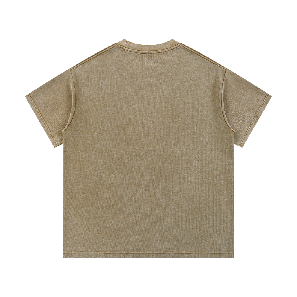 Elevated - Mineral Wash Waffle Knit T-Shirt