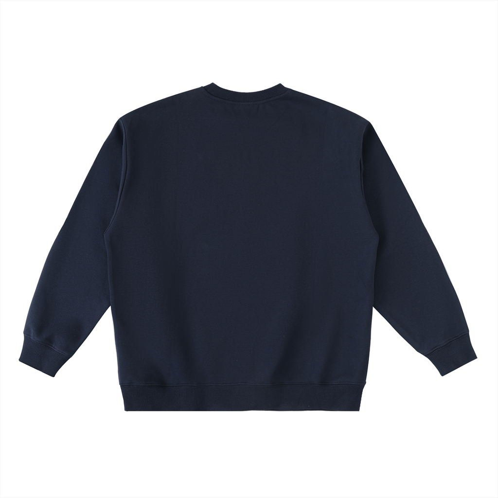 Intent - Oversized Crewneck Taped Sweatshirt