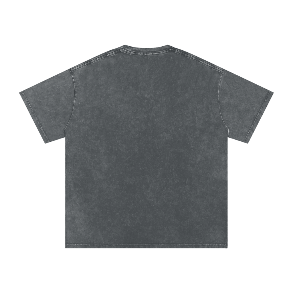 Intent - Snow Washed Oversized Cotton T-Shirt