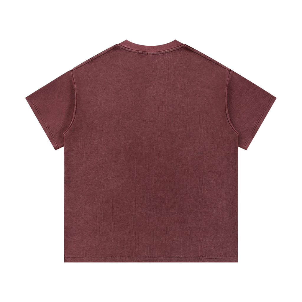 Elevated - Mineral Wash Waffle Knit T-Shirt
