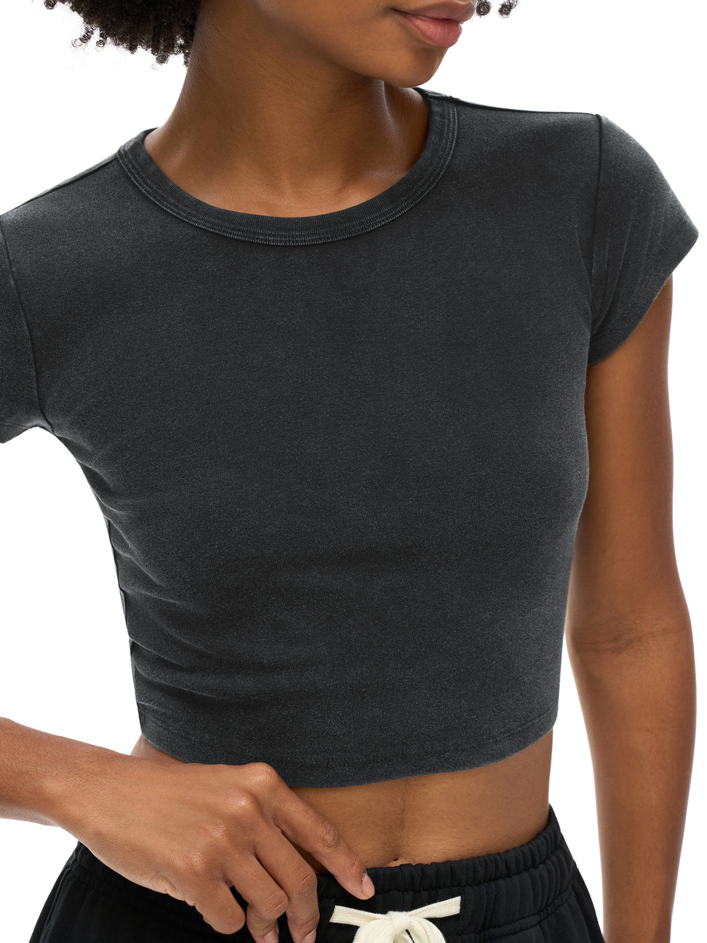 Revival - Women's Snow Washed Crop Top